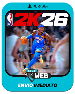 NBA 2k26 - PS4 - Edição Standard - Mídia Digital
