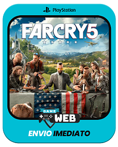 Far Cry 5 - PS4 - Farcry - Edição Padrão - Mídia Digital