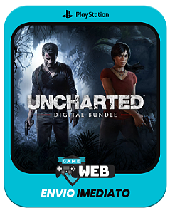 Uncharted 4 + The Lost Legacy - PS4 - Edição Padrão - Mídia Digital