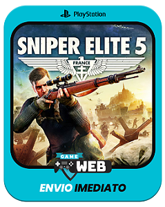 Sniper Elite 5 - PS4 - Edição Padrão - Mídia Digital