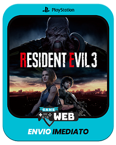 Resident Evil 3 Remake - PS4 - Edição Padrão - Mídia Digital