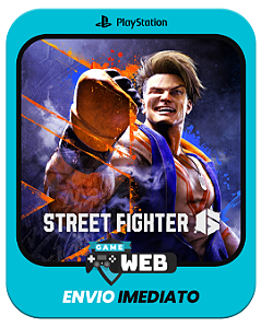 Street Fighter 6 - PS4 - Edição Padrão - Mídia Digital