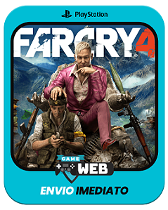Far Cry 4 - PS4 - FARCRAY - Edição Padrão - Mídia Digital