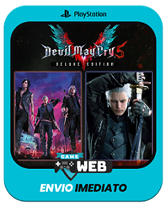 Devil May Cry 5 + Vergil - PS4 - Edição Padrão - Mídia Digital