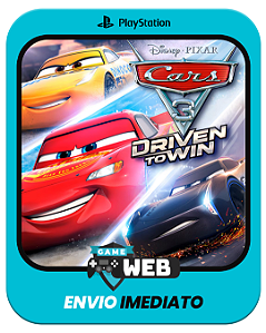 Carros 3: Correndo para Vencer - PS4 - Edição Padrão - Mídia Digital