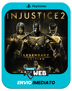 Injustice 2 - Legendary Edition - PS4 - Edição Padrão - Mídia Digital