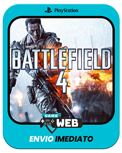 Battlefield 4 - PS4 - Edição Padrão - Mídia Digital
