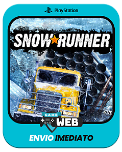 SnowRunner - PS4 - Edição Padrão - Mídia Digital