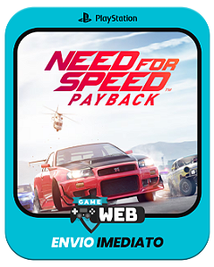 Need for Speed Payback - PS4 - Edição Padrão - Mídia Digital