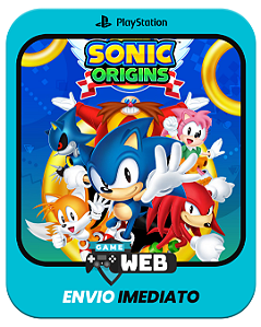 Sonic Origins - PS4 - Edição Padrão - Mídia Digital