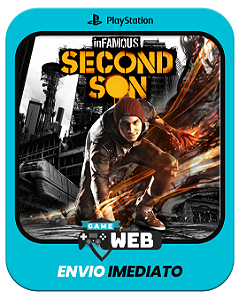 inFAMOUS Second Son - PS4 - Edição Padrão - Mídia Digital