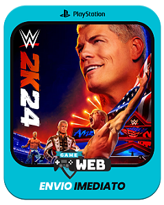 WWE 2K24 - Edição Padrão - PS4 - Mídia Digital