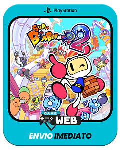 Super Bomberman R 2 - PS4 - Edição Padrão - Mídia Digital