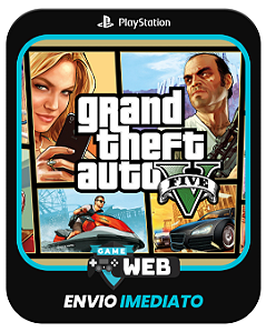 Grand Theft Auto V - PS5 - GTA 5 - Edição Padrão - Mídia Digital