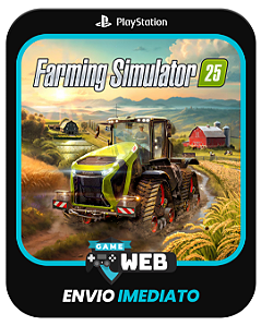 Farming Simulator 25 - PS5 - Edição Padrão - Mídia Digital