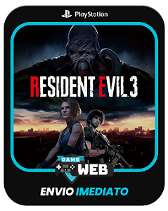 Resident Evil 3 Remake - PS5 - Edição Padrão - Mídia Digital