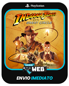 Indiana Jones e o Grande Círculo - PS5 - Indiana - Edição Padrão - Mídia Digital