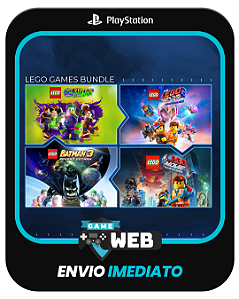 Conjunto de Jogos LEGO - PS5 -LEGO - Edição Padrão - Mídia Digital