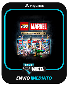 Coleção LEGO Marvel - PS5 - Edição Padrão - Mídia Digital