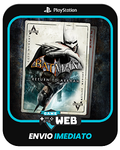 Batman Return to Arkham - PS5 - Edição Padrão - Mídia Digital