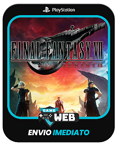 Final Fantasy VII Rebirth - PS5 - Edição Padrão - Mídia Digital