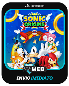 Sonic Origins - PS5 - Edição Padrão - Mídia Digital