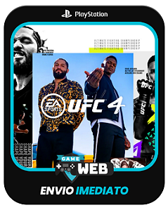 UFC 4 - Edição Padrão - PS5 - Mídia Digital