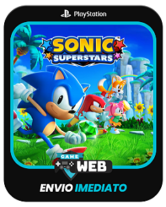 Sonic Superstars - Edição Padrão - PS5 - Mídia Digital