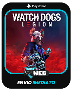 Watch Dogs Legion - PS5 - Edição Padrão Mídia Digital