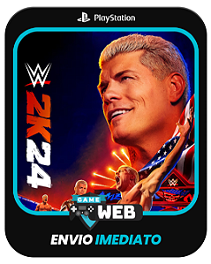 WWE 2K24 - Edição Padrão - PS5 - Mídia Digital