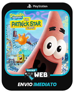 Bob Esponja: O Jogo do Patrick Estrela - PS5 - Edição Padrão - Mídia Digital