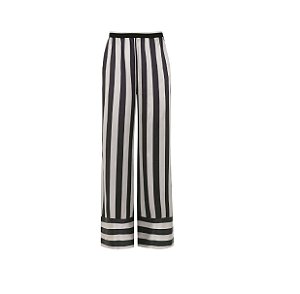 Calça Lola Satin Seda Listrada