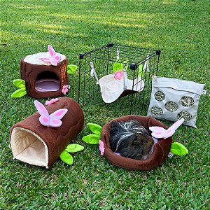 Kit de Floresta com borboleta • (5 peças)