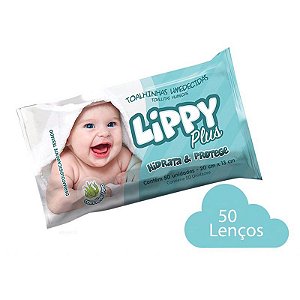 Lenço Toalhas Umedecida Bebê Infantil Barato Lippy Plus
