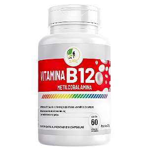 Vitamina B12 Metilcobalamina Fits Life - 60 Cápsulas