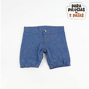 Calça Jeans Escura Duas Patas