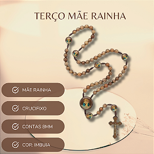 TERCO MAD IMBUIA CORDAO 8MM COMPLETO MAE RAINHA