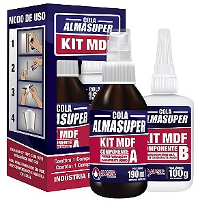 Kit para MDF Almasuper Bicomponente