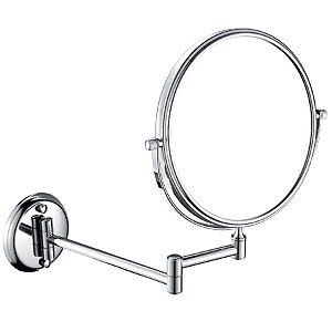 Espelho Flexivel Redondo EF-L6 E6515 Latão Cromado 385mm