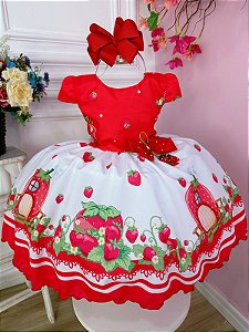 Vestido Infantil Vermelho Xadrez Colorido Natal Festas – PequenoLook