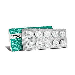 Analgésico Aspirina Adulto 500mg Bayer 10 Comprimidos