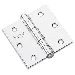 Dobradiça HAGA Pesada - 3 x 3" C/Pino Chato S/Anel - 5718 un