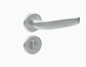 Fechadura HAGA - Pratika - Roseta 527 - Externa - 4645B