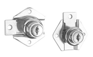 Fech. - HAGA - Kit com 10 - Sobrepor p/ Gaveta - 22mm 27652B
