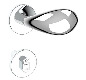 Fechadura HAGA - Novara - Roseta 527 - Externa - 6009