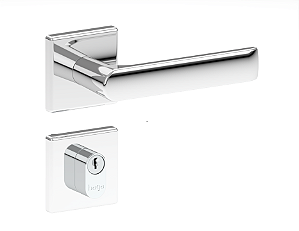 Fechadura HAGA - Lund - Roseta 520 - Externa - 22427B