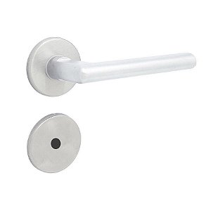 Fechadura HAGA - Squadro - Roseta 527 - Banheiro - 9310B