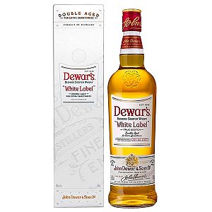 Whisky Dewar's White Label Double Aged Blended Scotch 750ml