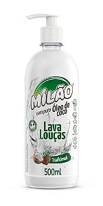Lava Louças Líquido Milão Natural com Puro Óleo de Coco - 500ml