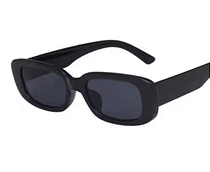 Óculos preto quadrado